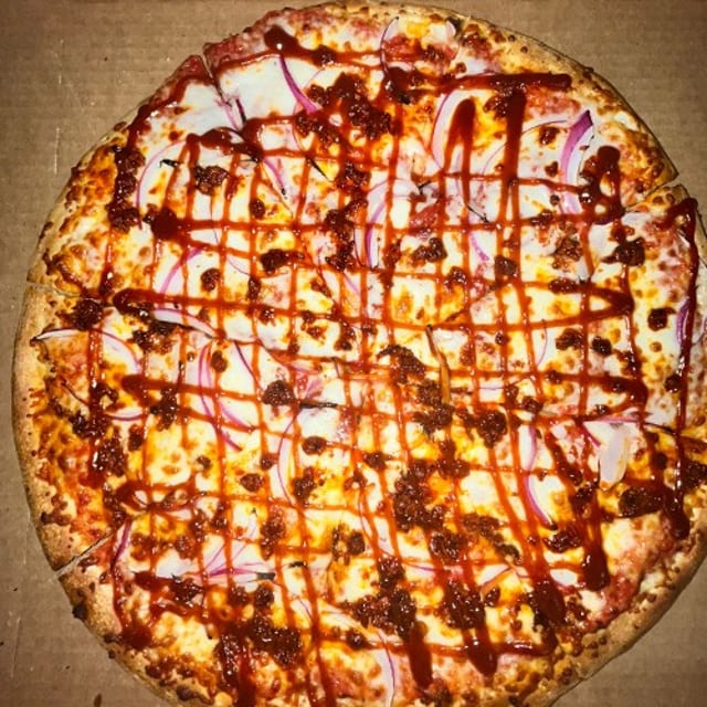 BBQ Pizza.