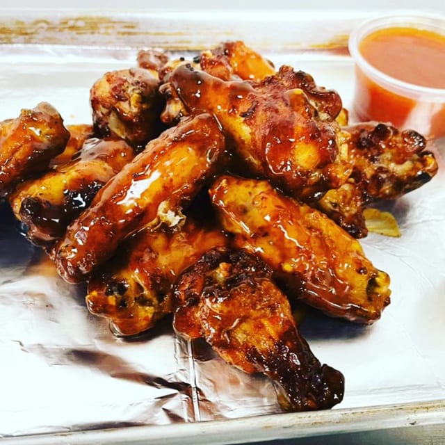 Mango Habanero Wings.